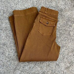 SPANX Stretch Twill Cropped Wide Leg Pant